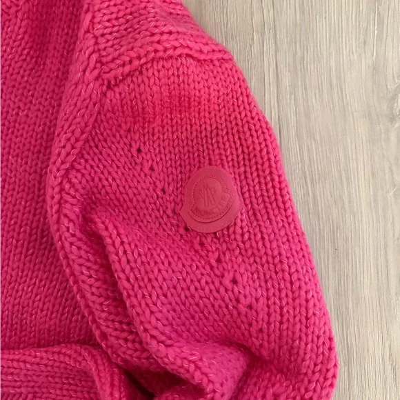Moncler Pink Knit Sweater - Picture 2 of 3